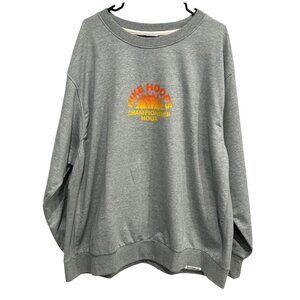 Nike Hoops NEW Championship Hour Gray Long Sleeve Sweatshirt Sz 3XL